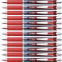EnerGel EnerGel RTX Liquid Gel Pens - 0.5 mm Fine Needle Pen Point - Refillable - Retractable - Red Ink - Gel-based Product Image 