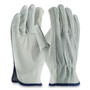 PIP Top-Grain Leather Drivers Gloves with Shoulder-Split Cowhide Leather Back, X-Large, Gray (PID68161SBXL) View Product Image