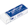 Staedtler Mars Eraser, For Pencil/Ink Marks, Rectangular Block, Large, White, 20/Box (STD52650) View Product Image