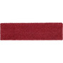 Rubbermaid Commercial Adaptable Flat Mop Microfiber Pad - 19.5" Length x 5.5" Depth - MicroFiber - Red - (RCP2132423) Product Image 