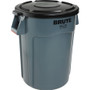 Rubbermaid Commercial Brute 44-Gallon Vented Utility Containers (RCP264360GYCT) View Product Image