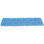 Rubbermaid Commercial Standard Microfiber Damp Mop - 5" Width x 18" Length - MicroFiber, Polyester, MicroFiber - Blue Product Image 