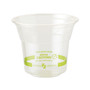 World Centric PLA Clear Cold Cups, 10 oz, Clear, 1,000/Carton (WORCPCS10) View Product Image