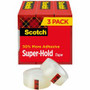 Scotch Super-Hold Tape - 27.78 yd Length x 0.75" Width - Clear - (MMM700K3) Product Image 