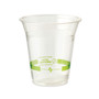 World Centric PLA Clear Cold Cups, 12 oz, Clear, 1,000/Carton (WORCPCS12) View Product Image