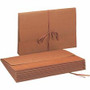Smead Legal Recycled File Wallet - 8 1/2" x 14" - 5 1/4" Expansion - Redrope - Reinforced Gusset - 30% Recycled Product Image 