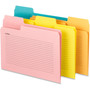 Smead SuperTab 1/3 Tab Cut Letter Recycled Top Tab File Folder (SMD11650) View Product Image