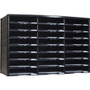 Storex Stackable Literature Sorter - 12000 x Sheet - 24 Compartment(s) - Compartment Size : 9.50" x 12" - 20.50" Height x 14.13" Width31.38" Length - Black Product Image 