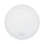 World Centric PLA Lids for Hot Cups, Fits 10 oz to 20 oz Cups, White, 1,000/Carton (WORCULCS12) View Product Image