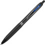uniball 207 Plus+ Gel Pen, Retractable, Medium 0.7 mm, Blue Ink, Black Barrel, Dozen View Product Image