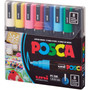 uniball™ Posca PC-5M Paint Markers - Medium Marker Point - Assorted Ink - Water Based, Pigment-based Product Image 