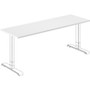 Lorell Tabletop, f/Width-adjustable Training Base, 72"x24", White (LLR62597) View Product Image