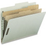 Nature Saver Classification Folder, 2" Exp., Letter, 2-Div, 10/BX, GYGN (NAT01057) View Product Image