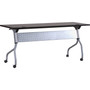 Lorell Training Table, 72"x23-1/2"x29-1/2", Espresso/Silver (LLR60731) View Product Image