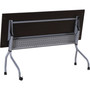 Lorell Training Table, 72"x23-1/2"x29-1/2", Espresso/Silver (LLR60731) View Product Image
