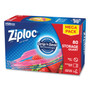 Ziploc Seal Top Bags, Quart, 7.44" x 7", Clear, 80/Box View Product Image