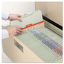 Smead Recycled Pressboard Folders, Two SafeSHIELD Coated Fasteners, 2/5-Cut: R of C, 2" Expansion, Legal Size, Gray-Green, 25/Box View Product Image