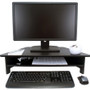 Victor High Rise Monitor Stand - 7.50" Height x 27" Width x 11.50" Depth - Wood, Laminate Product Image 
