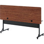 Lorell Table,Flip/Nesting,w/Modesty Panel,72"x24"x29-1/2",Cherry (LLR60763) View Product Image
