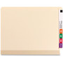 Smead TUFF Laminated Fastener Folders with Reinforced Tab, 0.75" Expansion, 2 Fasteners, Letter Size, Manila Exterior, 50/Box View Product Image