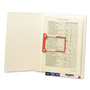 Smead Heavyweight Manila Reinforced End Tab U-Clip Fastener Folders, 0.75" Expansion, 1 Fastener, Letter Size, Manila, 50/Box View Product Image