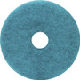 Genuine Joe Burnish Floor Pad - Round - 17" Diameter - Floor - 1200 rpm to 3000 rpm Speed Supported - Resin, Fiber Product Image 