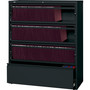 Lorell Lateral File, RCD, 4-Drawer, 42"x18-5/8"x52-1/2", Black (LLR43515) Product Image 