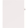 Avery Side Tab Individual Legal Dividers - 25 x Divider(s) - Side Tab(s) - 258 - 1 Tab(s)/Set - 8.5" Divider Width x 11" Divider Length Product Image 