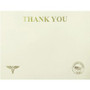 St. James Premium-Weight Certificates - 65 lb Basis Weight - "Thank You" - 8.5" Width x 11" Length - Inkjet, Laser Compatible - Ivory, Gold Foil Product Image 