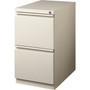 Lorell Pedestal File, F/F, Mobile, 15"x19-7/8"x27-3/4", Putty (LLR49523) View Product Image