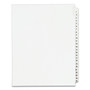 Avery Preprinted Legal Exhibit Side Tab Index Dividers, Avery Style, 25-Tab, 1 to 25, 11 x 8.5, White, 1 Set, (1330) View Product Image