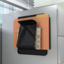 deflecto Stand Tall Wall File, Legal/Letter/Oversized Size, 9.25" x 10.63", Black View Product Image