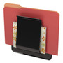 deflecto Stand Tall Wall File, Legal/Letter/Oversized Size, 9.25" x 10.63", Black View Product Image