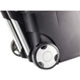 Storex Premium Mobile File Transport Box with Telescoping Handle and Organizer Tray, Letter Files, 15" x 16.38" x 14.25", Black/Gray View Product Image
