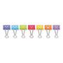 Universal Emoji Themed Binder Clips with Storage Tub, Medium, Assorted Colors, 42/Pack View Product Image