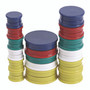Universal High-Intensity Assorted Magnets, Circles, Assorted Colors, 0.75", 1.25" and 1.5" Diameters, 30/Pack View Product Image