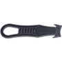 Garvey Safety Cutter Box Cutter Knife with Double Shielded Blade, 4" Plastic Handle, Black, 5/Pack (COS091459) View Product Image