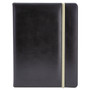 Universal Padfolio, 8 1/2 x 11, Vinyl, Black (UNV32663) View Product Image