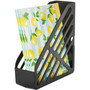 Deflecto AntiMicrobial Jumbo Magazine File (DEF63907) View Product Image