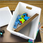 Flipside Translucent Plastic Storage Postal Tote (FLP40101) View Product Image
