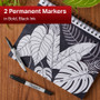 Marker, Sharpie, Bwt, Blk, 2Ct (SAN2152698) View Product Image