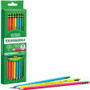Ticonderoga Neon Pre-Sharpened No. 2 Pencils - Black, Assorted Neon Lead - #2 - Broad Point - Neon Barrel Product Image 