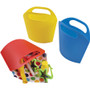 Deflecto Antimicrobial Kids Mini Tote Yellow (DEF39501YEL) View Product Image