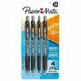 Paper Mate Profile Retractable Gel Pens - 0.7 mm Medium Pen Point - Retractable - Black Ink - Gel-based - (PAP2097013) Product Image 