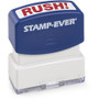 Trodat Pre-Inked RUSH! Stamp - Text Stamp - RUSH! - 1.69" Impression Width x 0.56" Impression Length - 50000 Impression(s) - Blue Product Image 