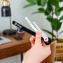 VELCRO Brand Portable Cord Ties, (4) 3" x 0.25"/ (4) 5" x 0.38"/ (4) 7" x 0.5", Black/Gray/White, 12/Pack View Product Image