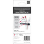 Portable Cord Ties, (4) 3" x 0.25"/ (4) 5" x 0.38"/ (4) 7" x 0.5", Black/Gray/White, 12/Pack (VEK30816) View Product Image