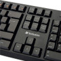 Verbatim Wired Keyboard and Mouse (VER70734) View Product Image