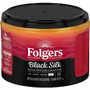 Folgers Ground Black Silk Coffee - Black Coffee - Dark - 22.6 oz Per Canister - Ground Product Image 