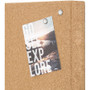 U Brands Cork Canvas Bulletin Board View Product Image